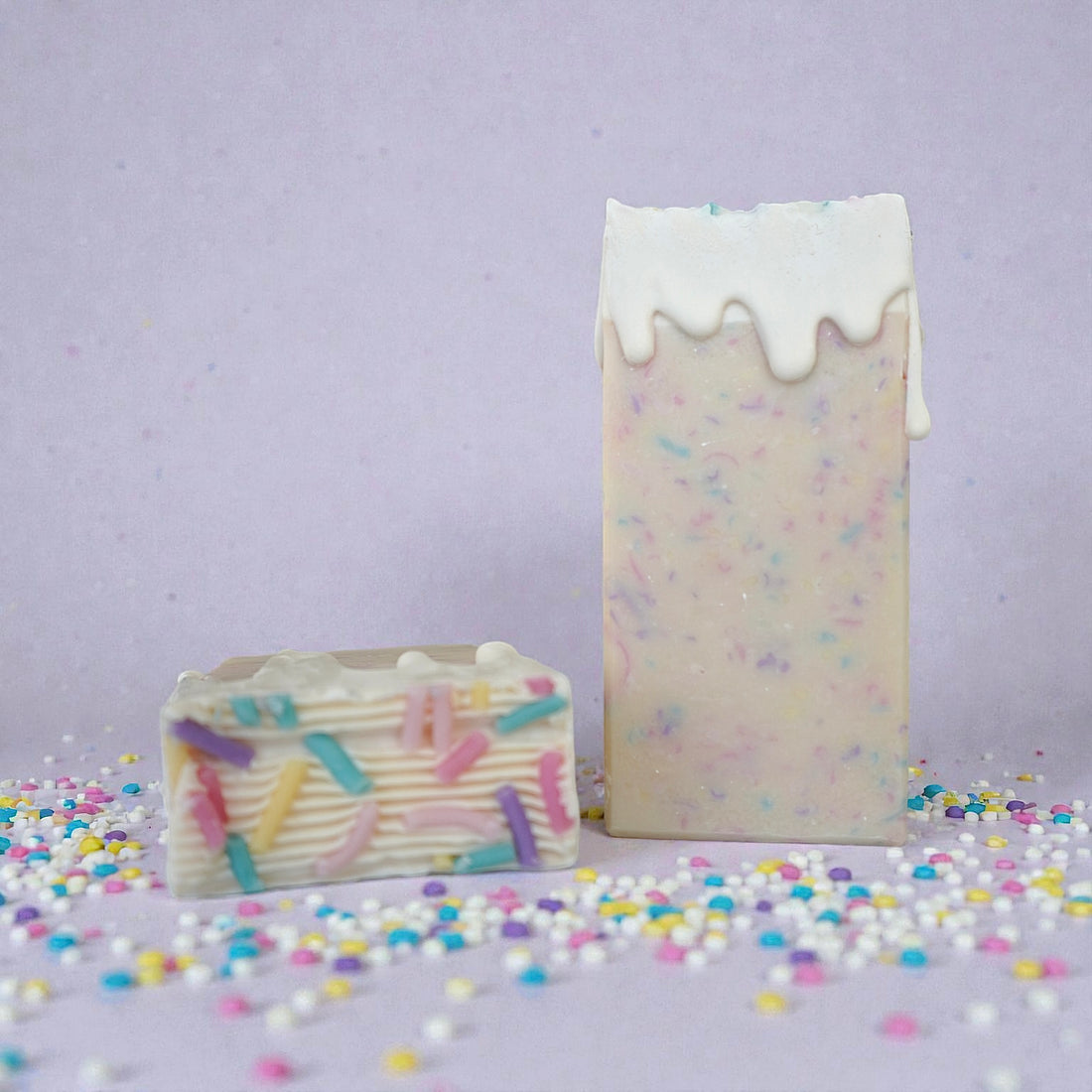 Cake Batter & Confetti Cold Processed Soap